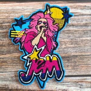 Jem and The Holograms ‘Jem’ 1980s 1990s Cartoon Punk Embroidered Patch